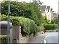 Priory Road with post box, Great Malvern