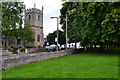 Church seen from the park, Adwick Le Street