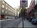West on Cromer Street, St Pancras, London