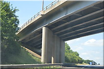 TL1877 : A14 bridge over the A1(M) by N Chadwick