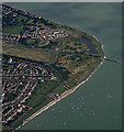 Shoebury Ness from the air