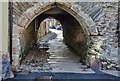 Lostwithiel: Medieval arch into South Street