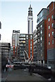 SP0687 : Lock No.5 and BT Tower by N Chadwick