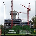 Apartments under construction, Elephant Park, Walworth, London