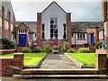 SD8706 : The Courtyard Garden, Long Street Methodist Church and Schools by David Dixon