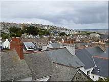 SW5140 : St Ives rooftops by Rod Allday