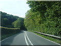 A40 westbound near Allt Pentywyd