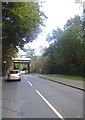 Railway bridge on Town Hill, Lingfield