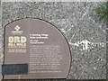 NC5705 : Hut circle information plaque by M J Richardson