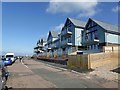 New apartments overlooking The Solent at Gurnard Bay