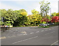 Entrance to Broad Street Car Park, Blaenavon