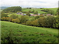 View towards Pentre from Glyndwr