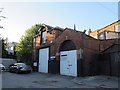 SE2934 : Garages on Lodge Street, Leeds by Stephen Craven