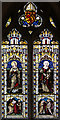 Holy Trinity, Hildersham - Stained glass window