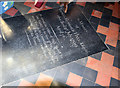 Holy Trinity, Hildersham - Ledger slab