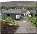 Path through Llanover Road allotments, Blaenavon