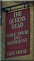 TM3863 : Sign for the Queens Head, Saxmundham by JThomas