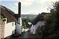 Looking down Church Steps