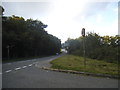 Eastbourne Road at the junction with Miles Lane