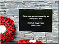 World War Two plaque, Maghaberry