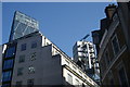 View of the Cheese Grater and the Lloyds Building from Lime Street