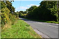 Road towards Thruxton