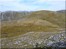 NH0543 : Northern summit of Beinn Tharsuinn by Richard Law