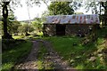 Footpath and barn