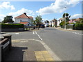 Looking westwards from Leigh Road into Charmandean Road