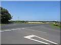 Crossroads west of Amble