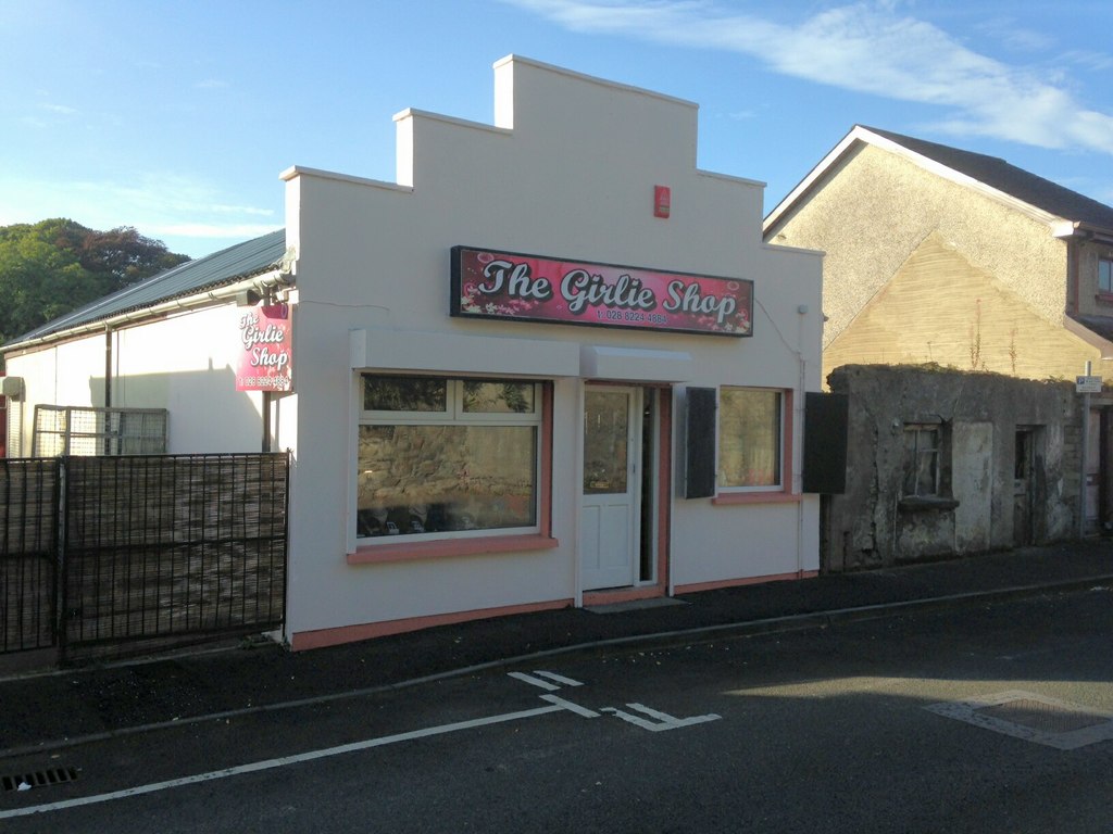 The Girlie Shop, Omagh © Allen Geograph Ireland