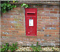 Post Office George VI wall box, Crowell