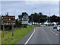 TF6623 : Queen Elizabeth Way Southbound, Approaching the Junction with the A148 by David Dixon