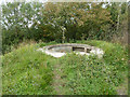 Gun emplacement by Lighthouse Road