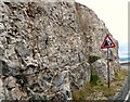 SH7583 : Warning of rock falls by Gerald England