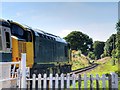 SD8021 : East Lancashire Railway: 37418 Passing Through Townsend Fold by David Dixon