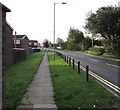 Commercial Road pavement, Talywain