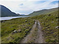 NH0538 : Track past Loch Calavie by Richard Law