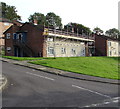 Swan Square scaffolding, Abersychan