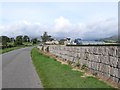 Dressed stone field walling on Quarter Road