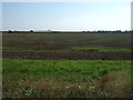 Flat farmland east of Cumberworth