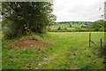 Farmland south of Ffaldybrenin