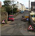 Ellick Street roadworks, Blaenavon