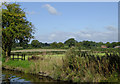 Farmland west of Gnosall, Staffordshire