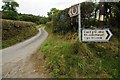 Road junction at Landre