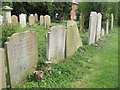 The Grover family graves in New Mill Baptist Graveyard