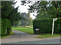 Entrance to Elsenham Hall