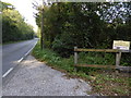 Looking north on Titnore Lane