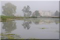 SO8844 : Croome River on a misty morning #9 by Philip Halling