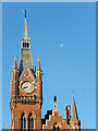 TQ3082 : Moon over St Pancras by Stephen McKay